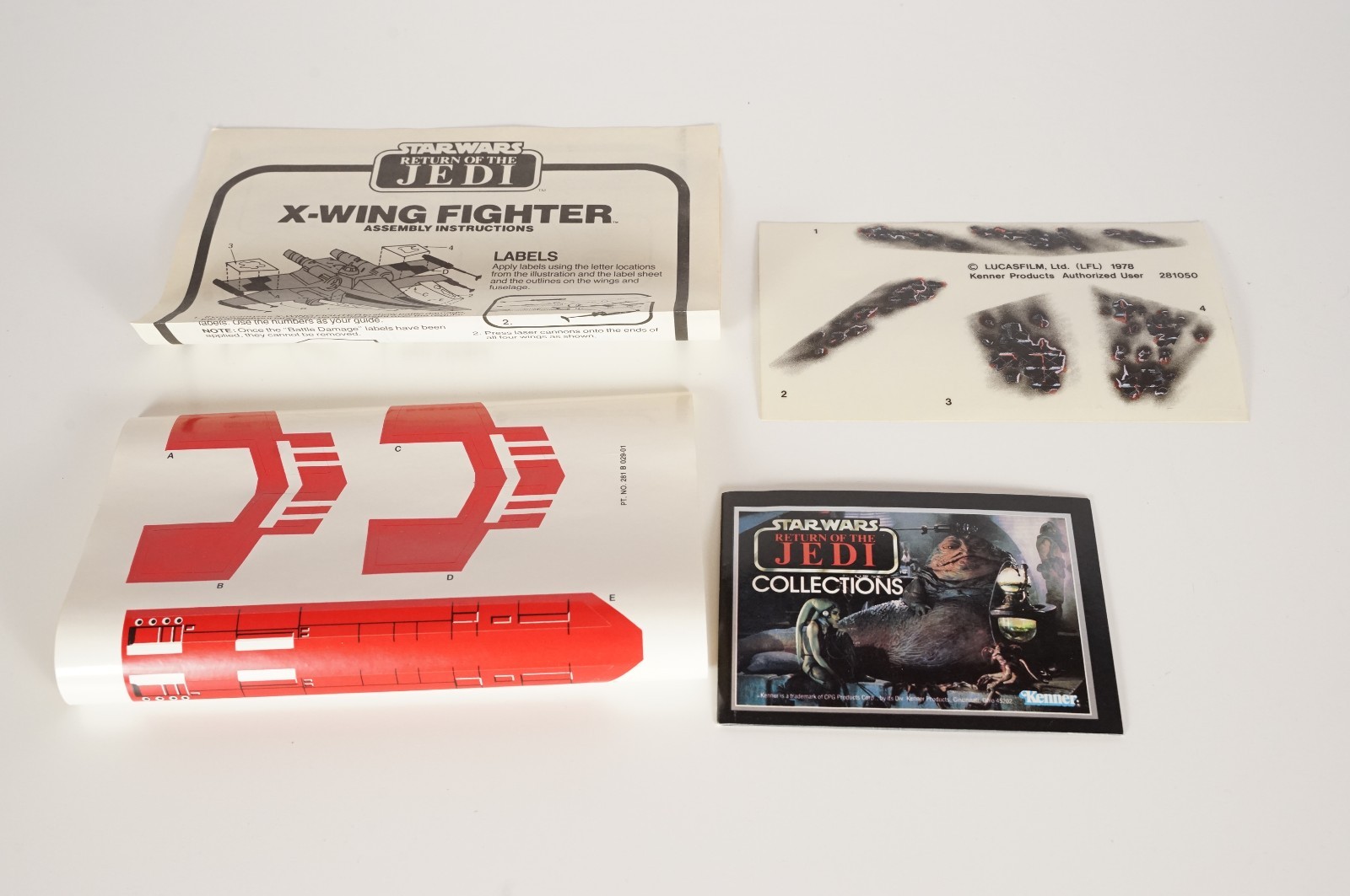 X-Wing Fighter (Battle Damaged) sold