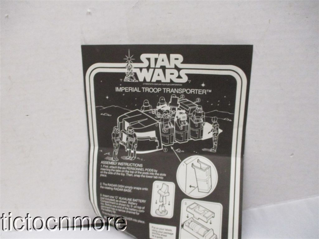 Imperial Troop Transporter (with sound) sold