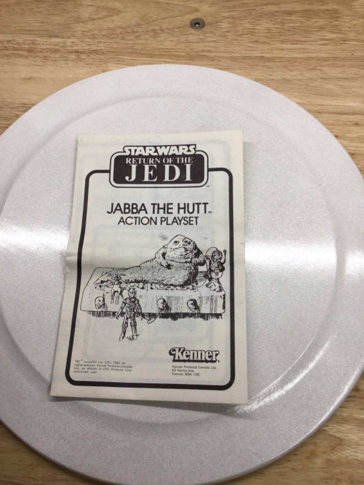 Jabba the Hutt Action Playset sold