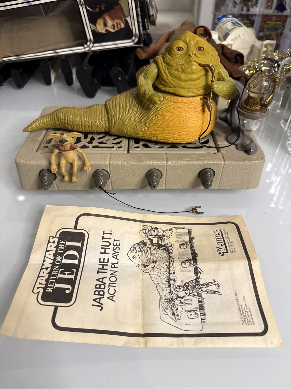 Jabba the Hutt Action Playset sold