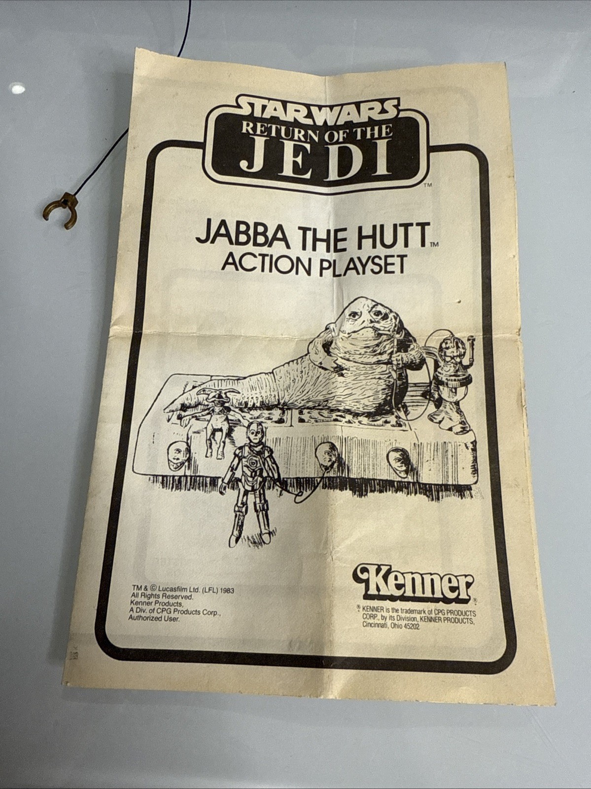 Jabba the Hutt Action Playset sold