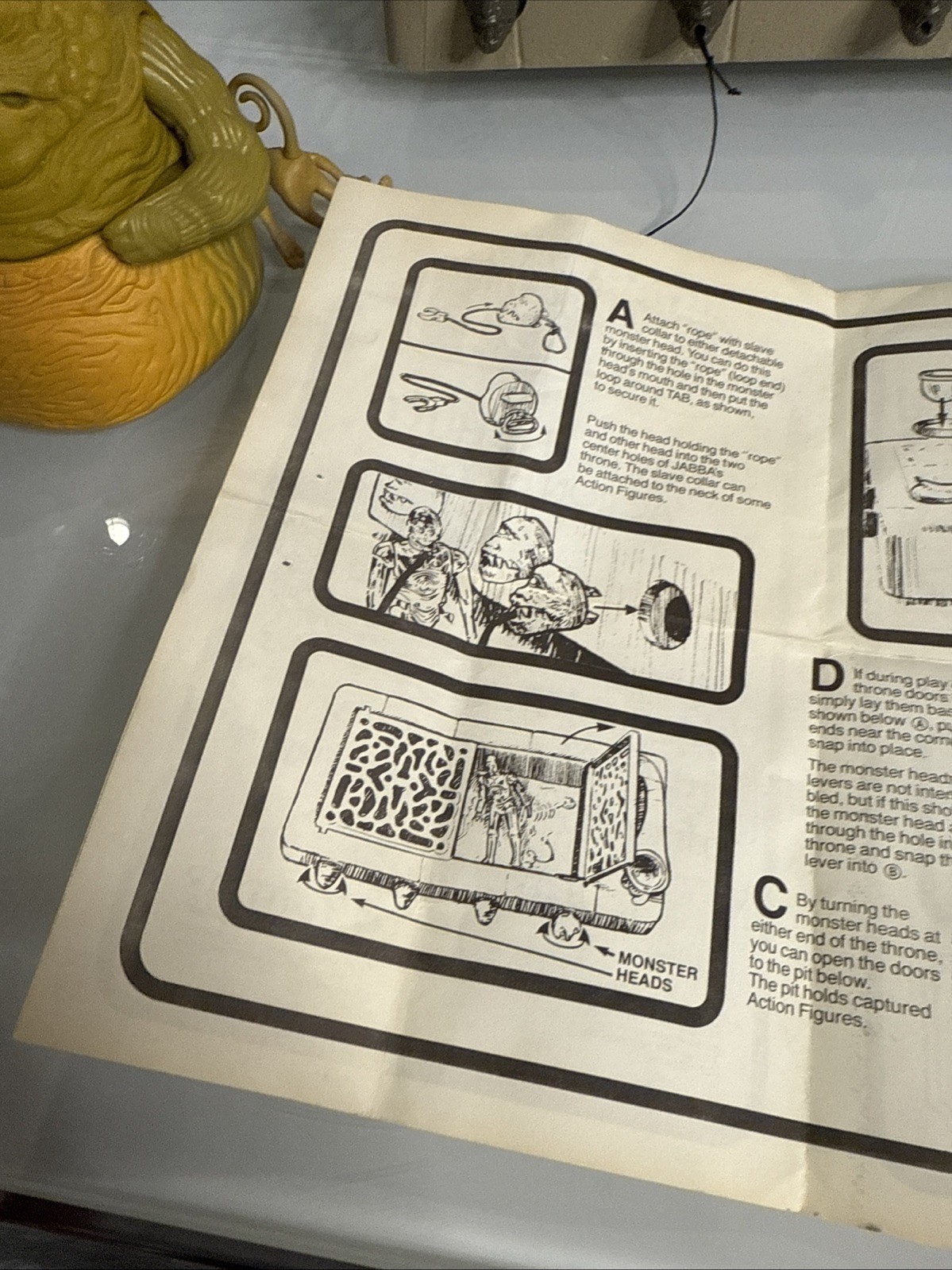 Jabba the Hutt Action Playset sold