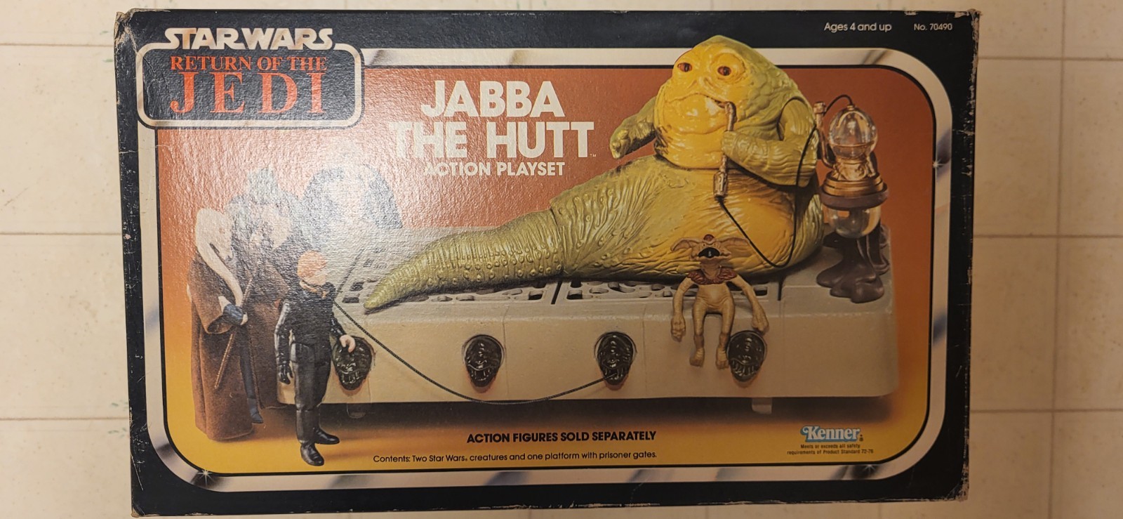 Jabba the Hutt Action Playset sold