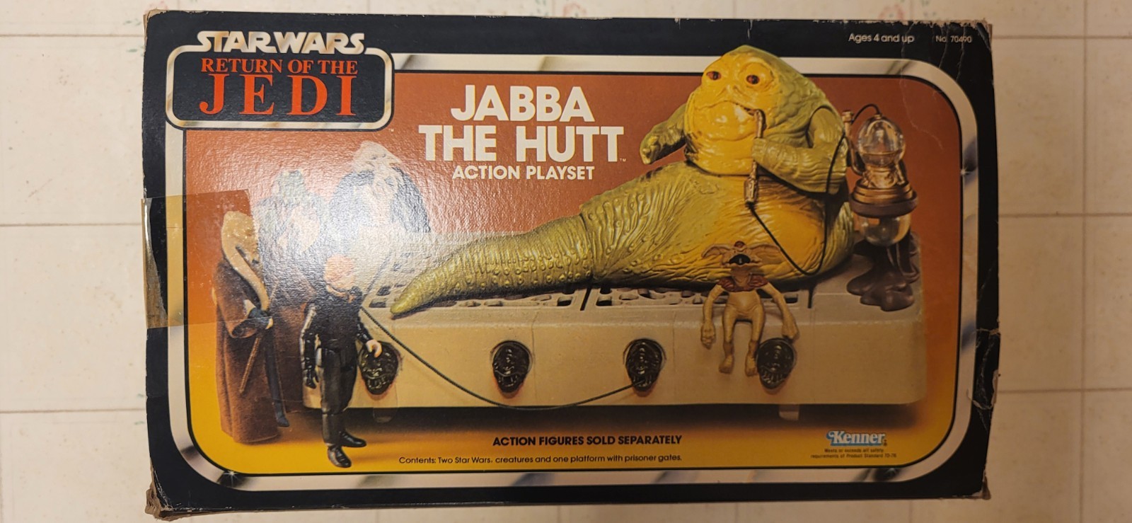 Jabba the Hutt Action Playset sold