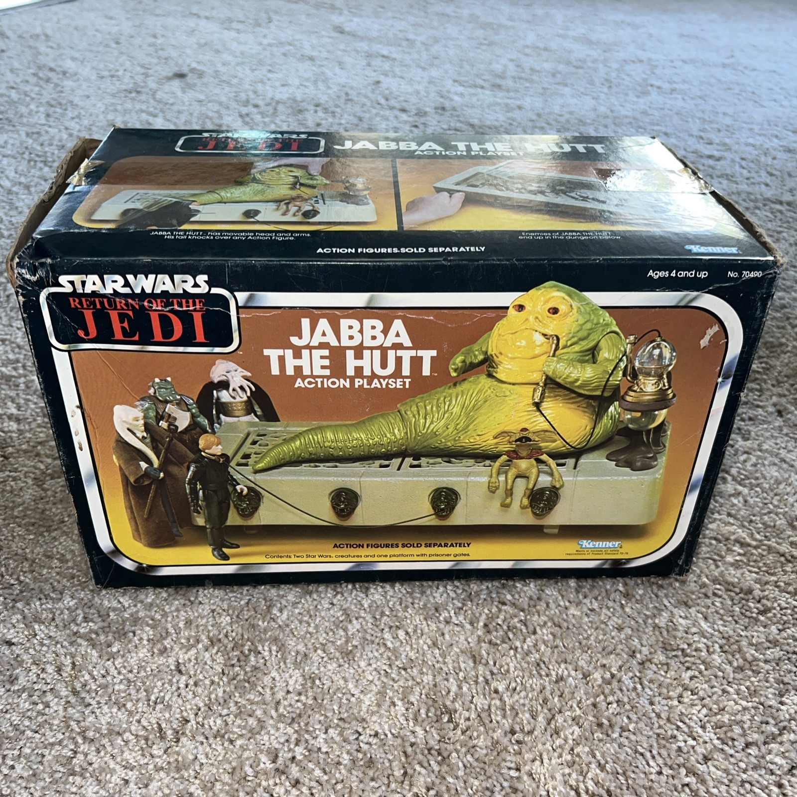 Jabba the Hutt Action Playset sold