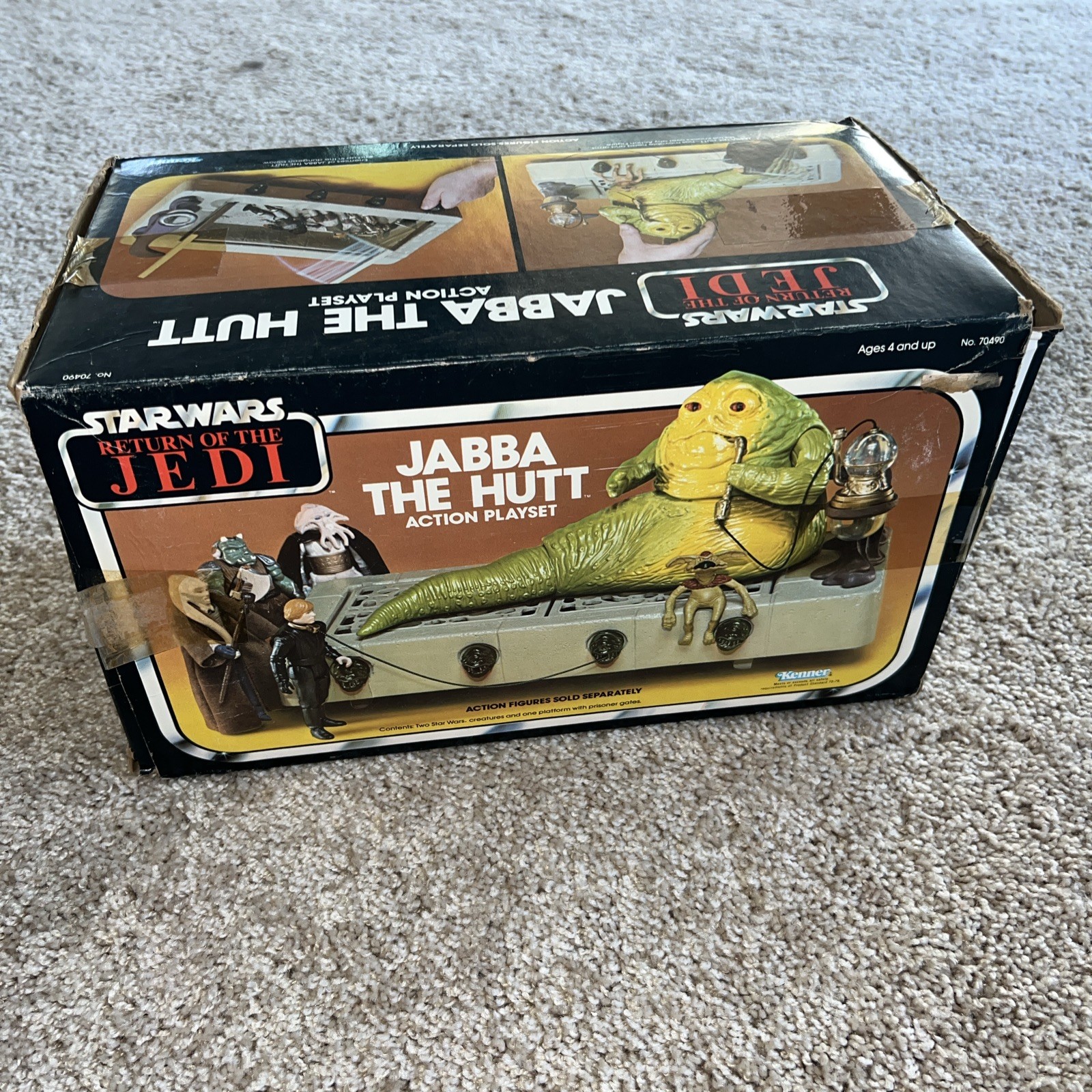Jabba the Hutt Action Playset sold