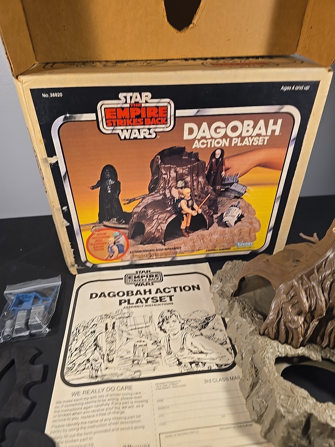 Dagobah Action Playset sold