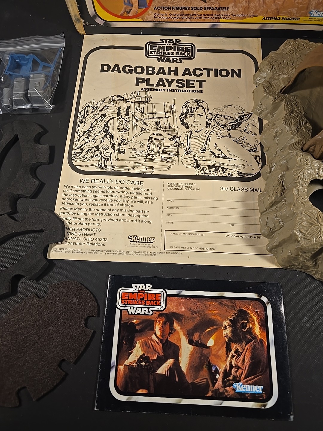 Dagobah Action Playset sold