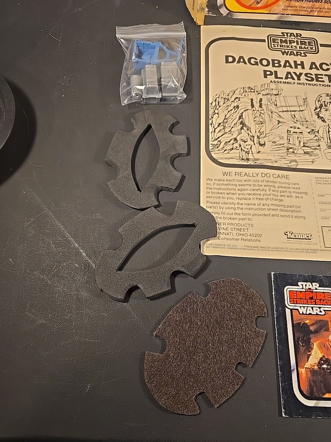 Dagobah Action Playset sold