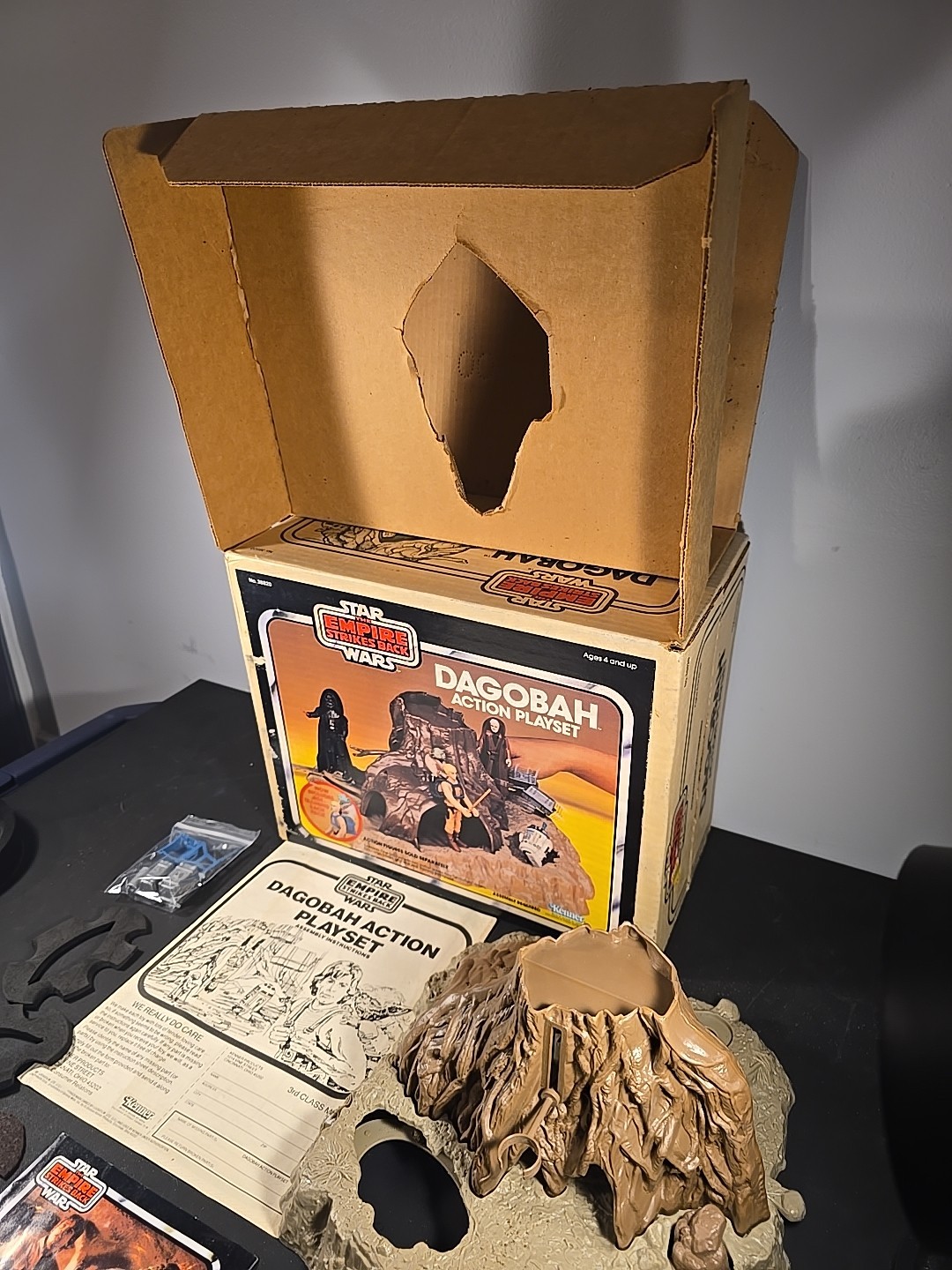 Dagobah Action Playset sold