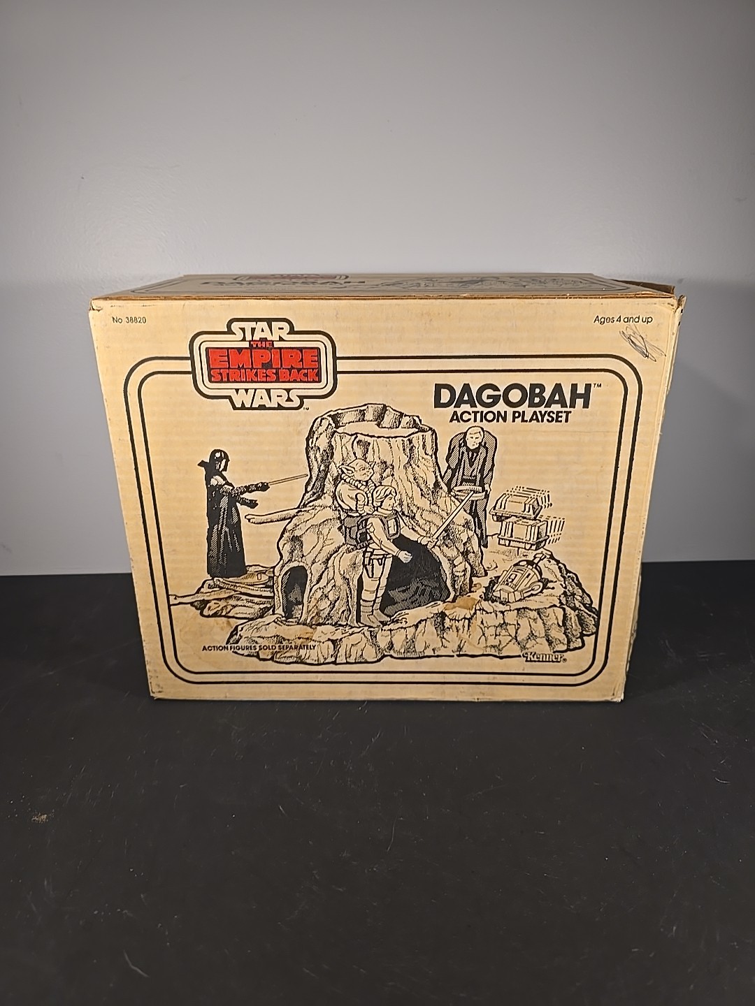 Dagobah Action Playset sold