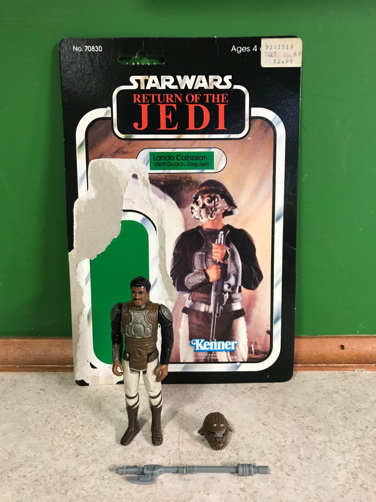 Lando Calrissian (Skiff Guard Disguise) sold