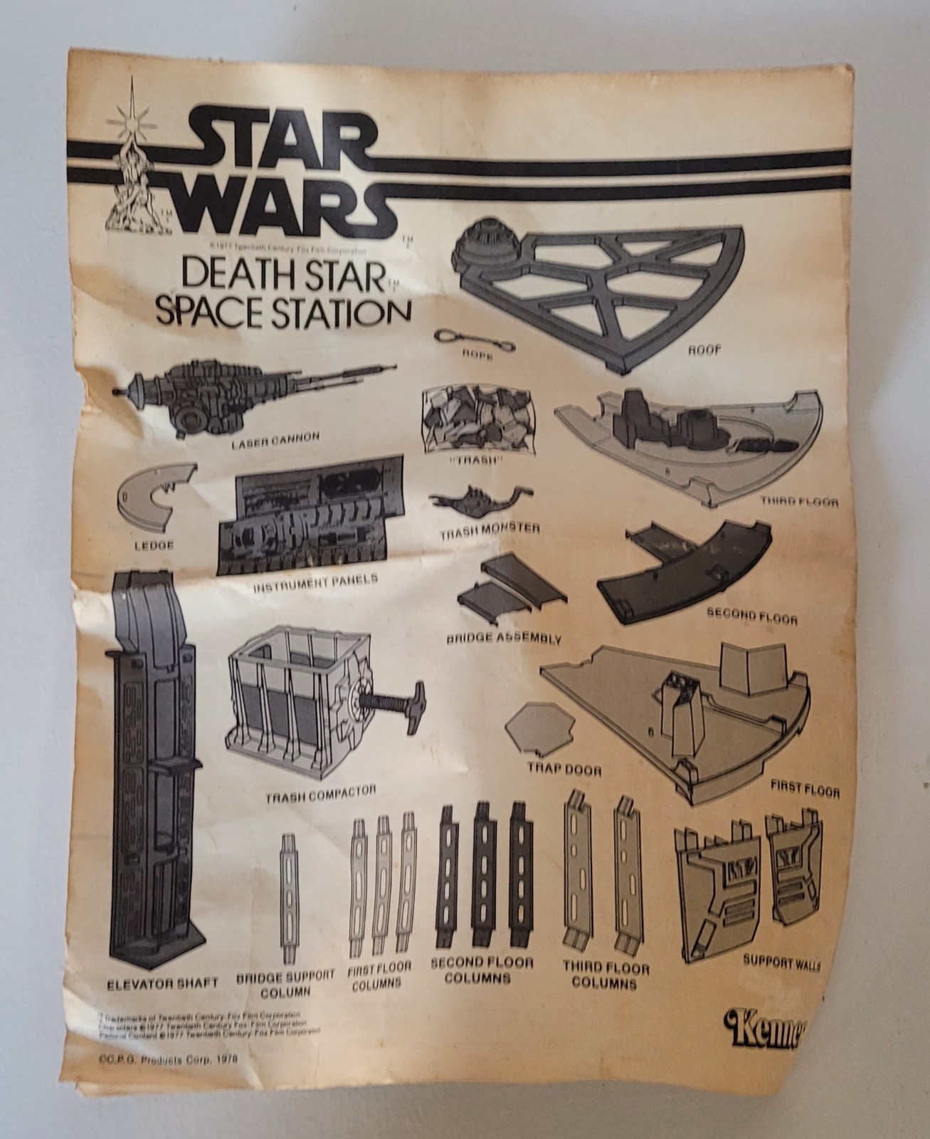 Death Star Space Station (Kenner) sold