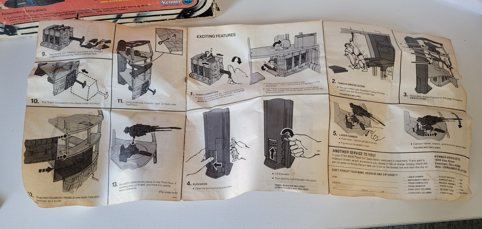 Death Star Space Station (Kenner) sold