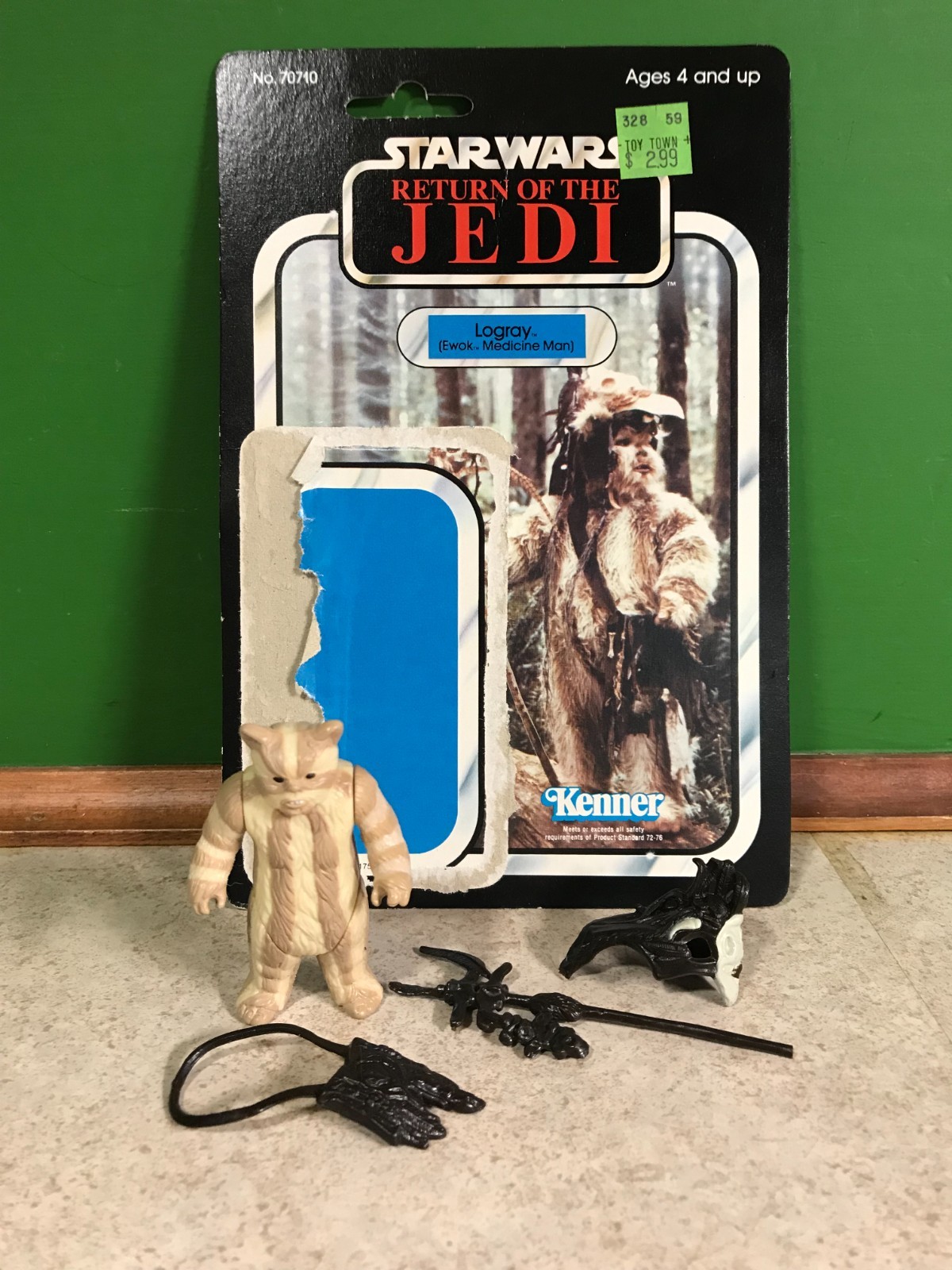 Logray (Ewok Medicine Man) sold