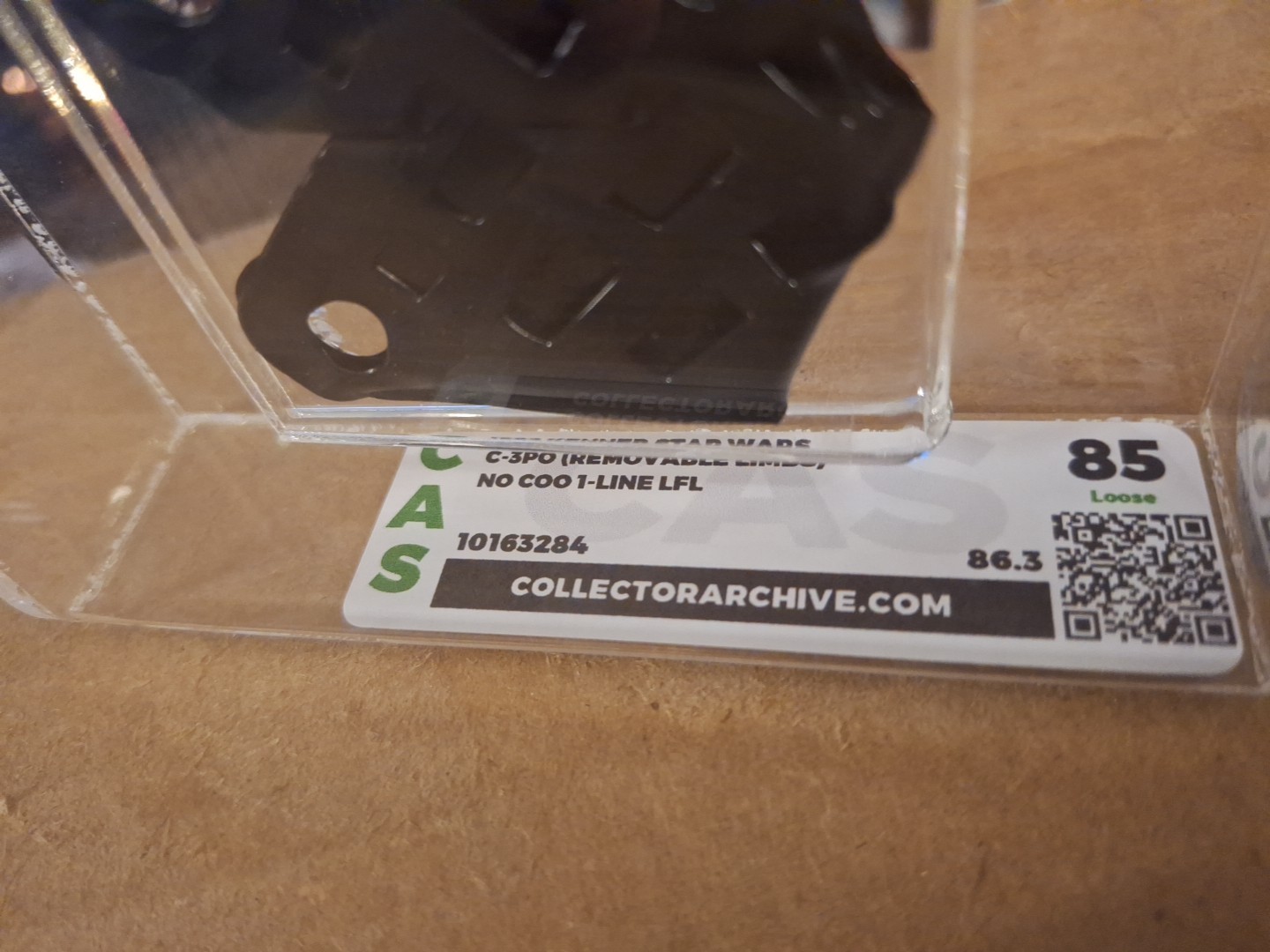 C-3PO (See-Threepio)  with removable limbs sold