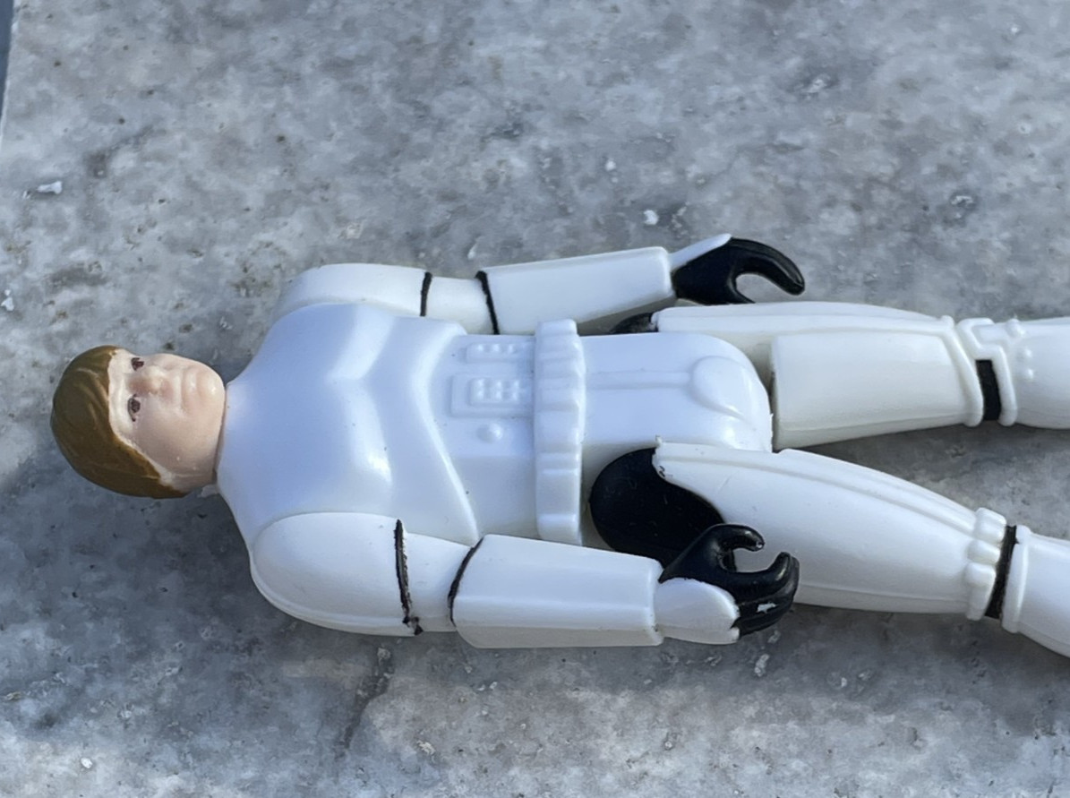 Luke Skywalker (Imperial Stormtrooper Outfit) sold