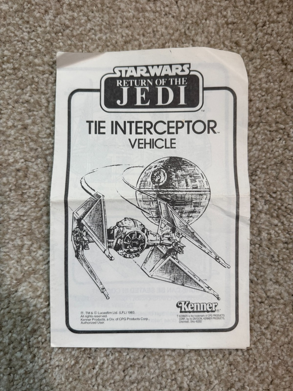 TIE Interceptor sold