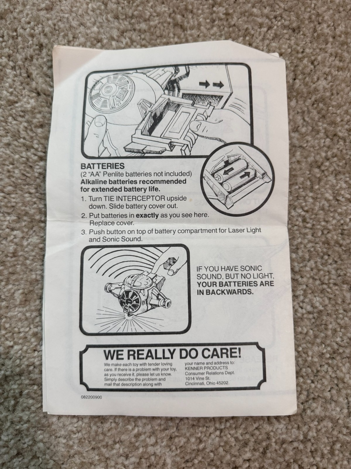 TIE Interceptor sold