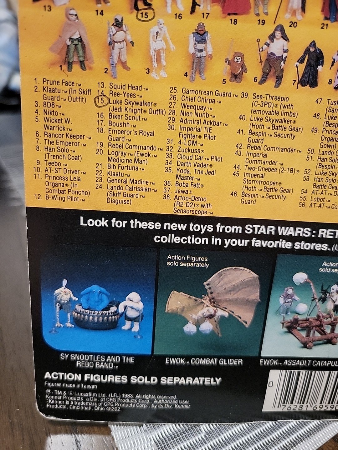 Luke Skywalker (Jedi Knight Outfit) sold