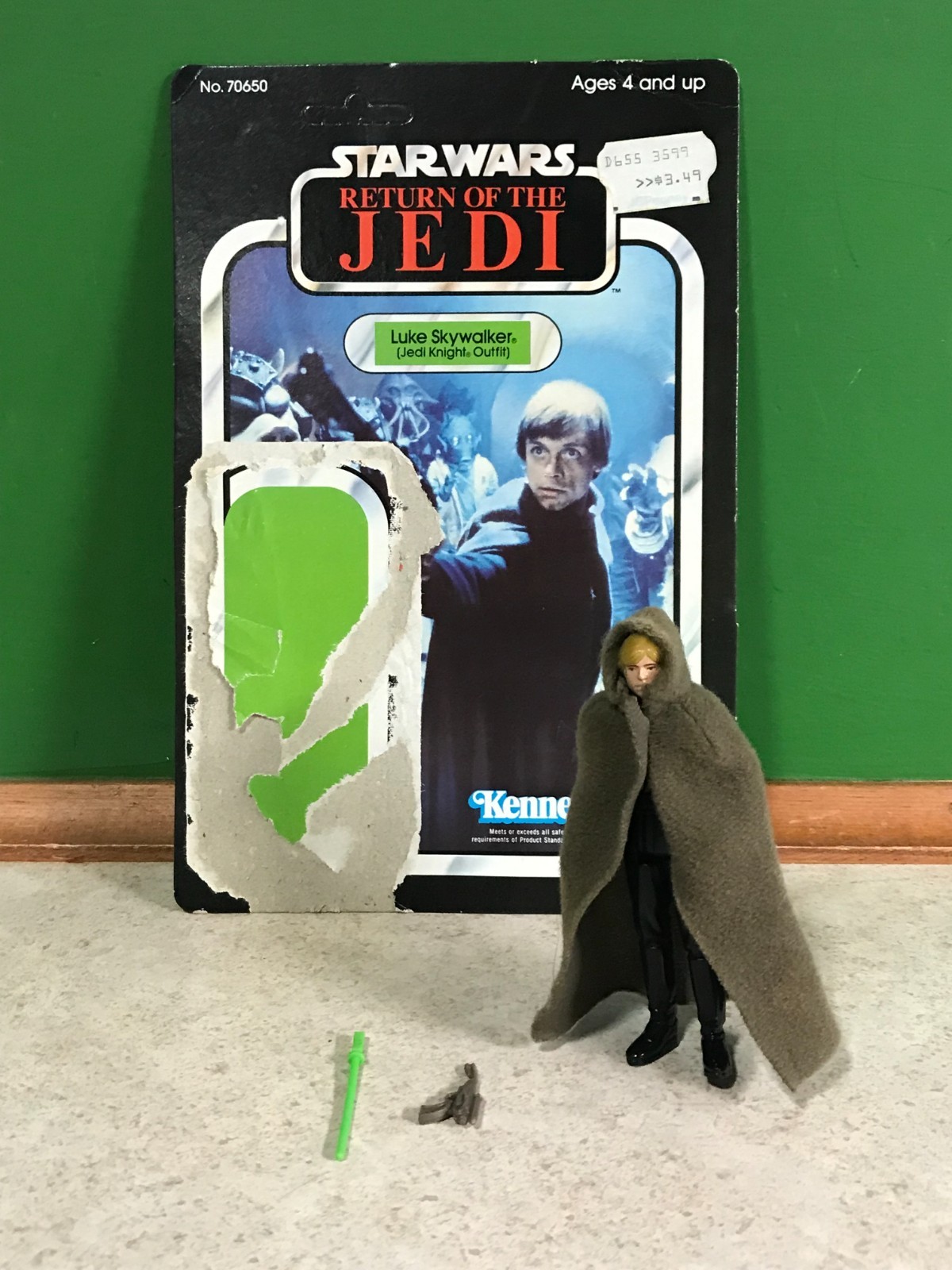 Luke Skywalker (Jedi Knight Outfit) sold