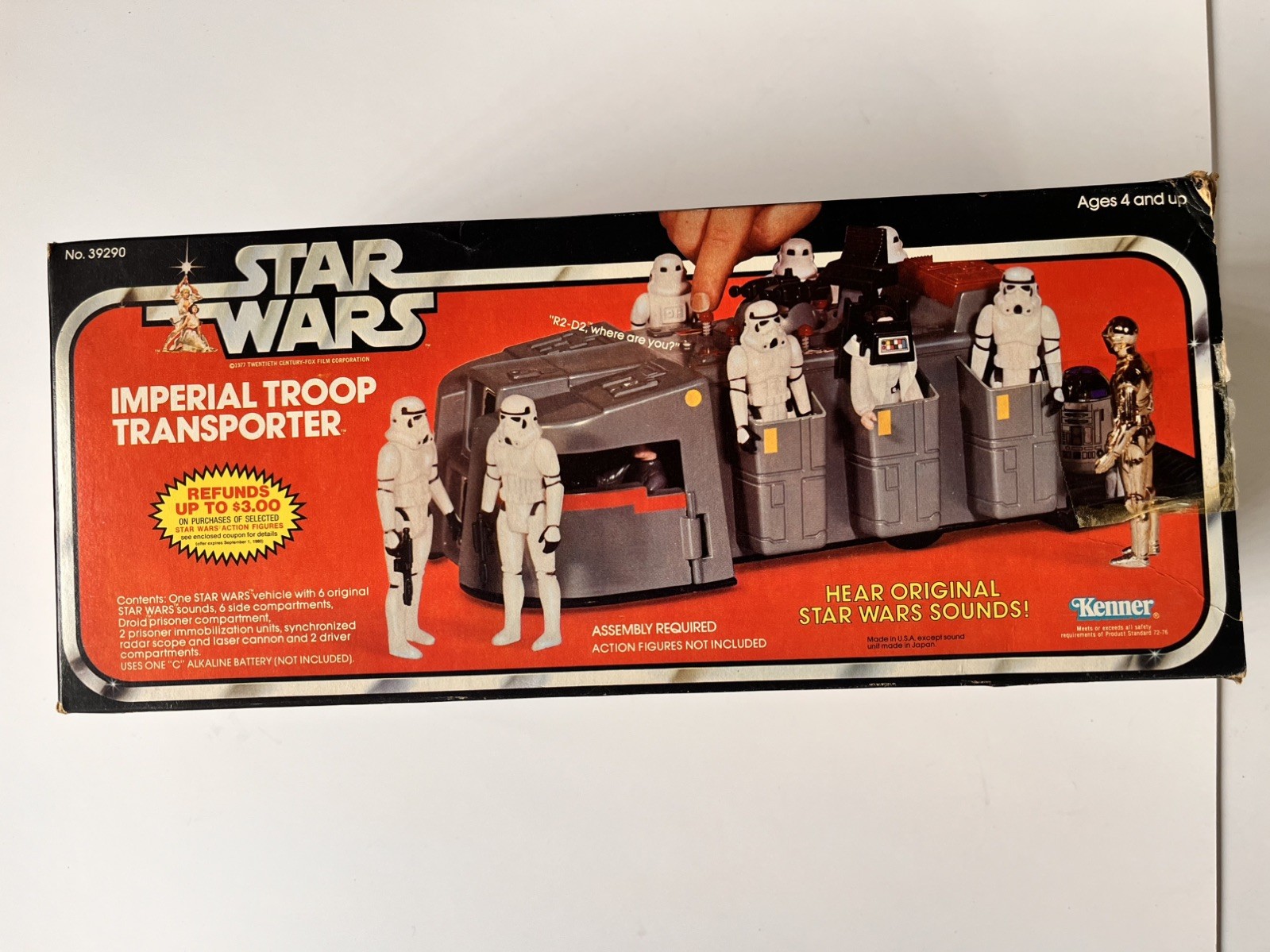 Imperial Troop Transporter (with sound) sold