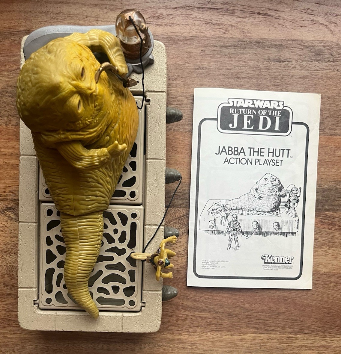 Jabba the Hutt Action Playset sold