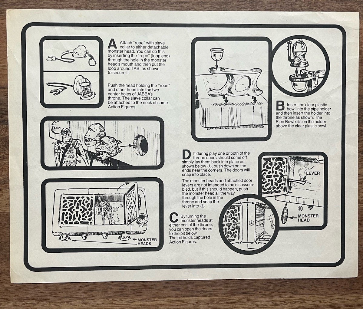 Jabba the Hutt Action Playset sold