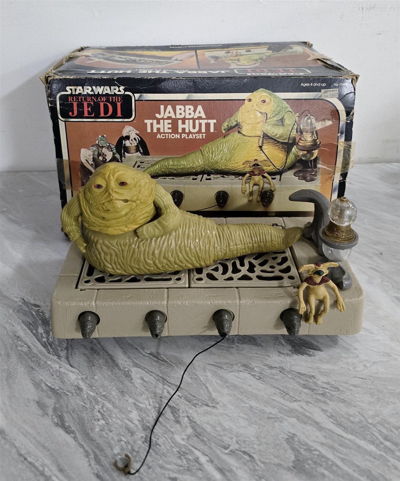Jabba the Hutt Action Playset sold