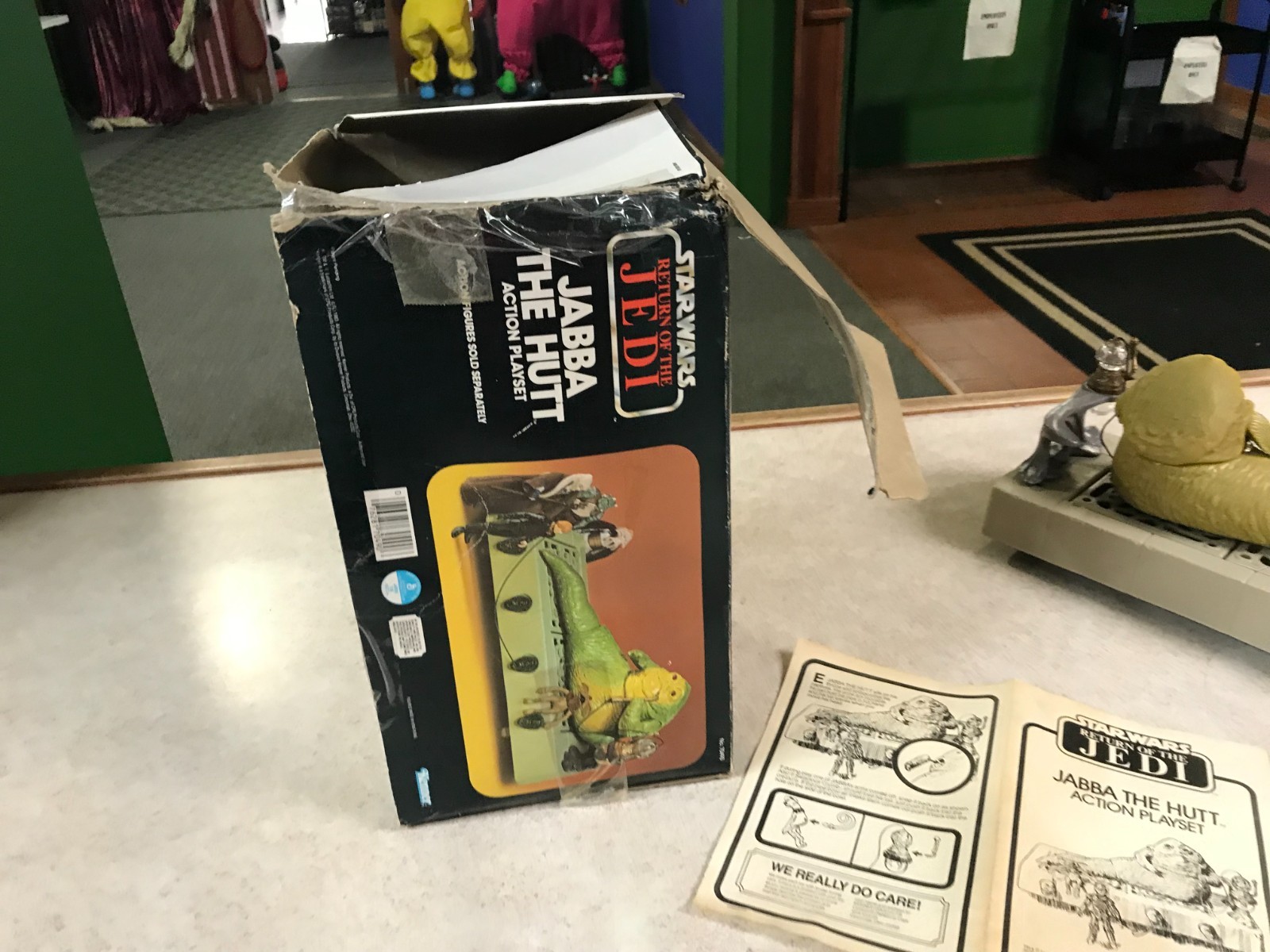 Jabba the Hutt Action Playset sold