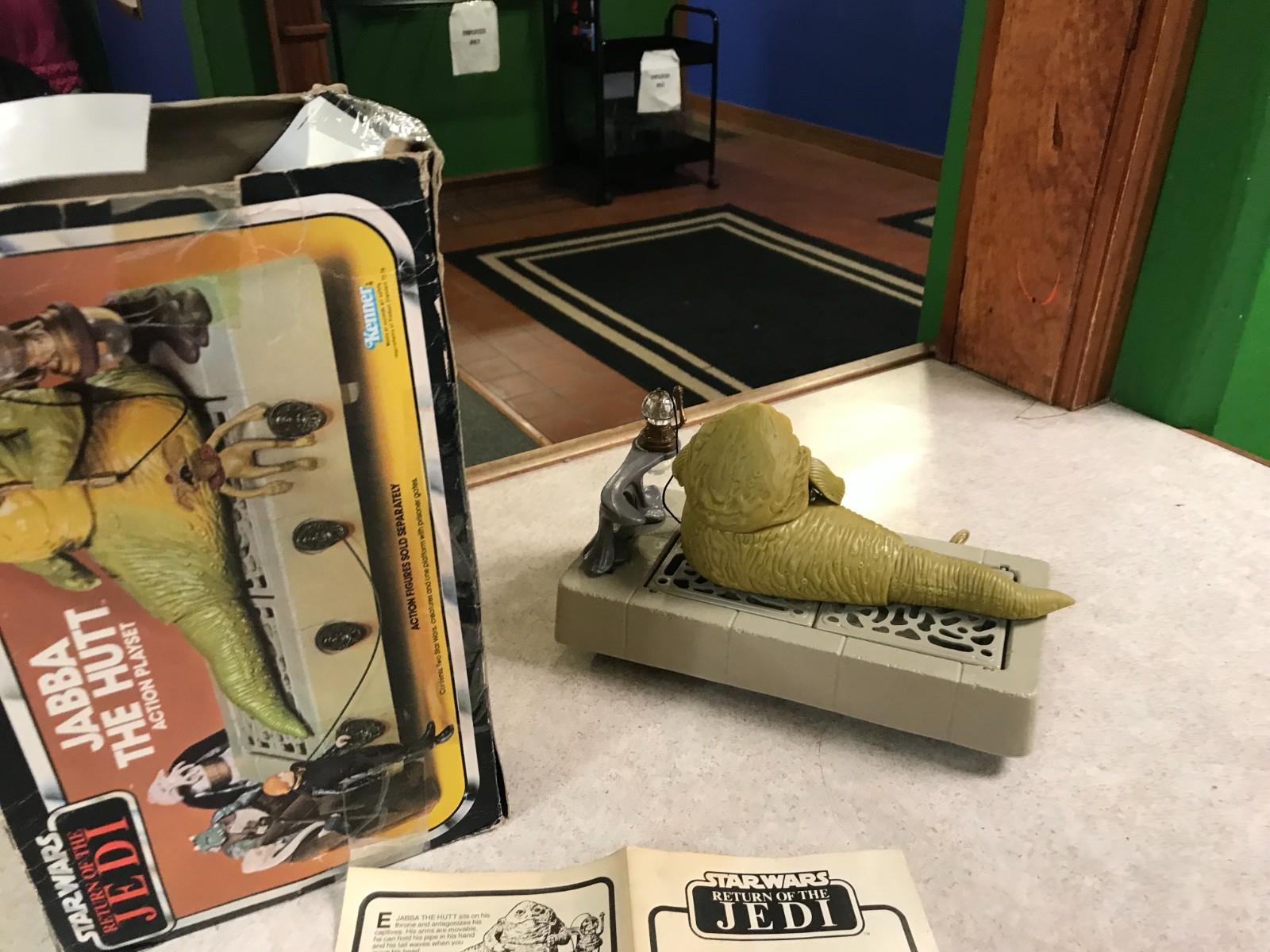 Jabba the Hutt Action Playset sold