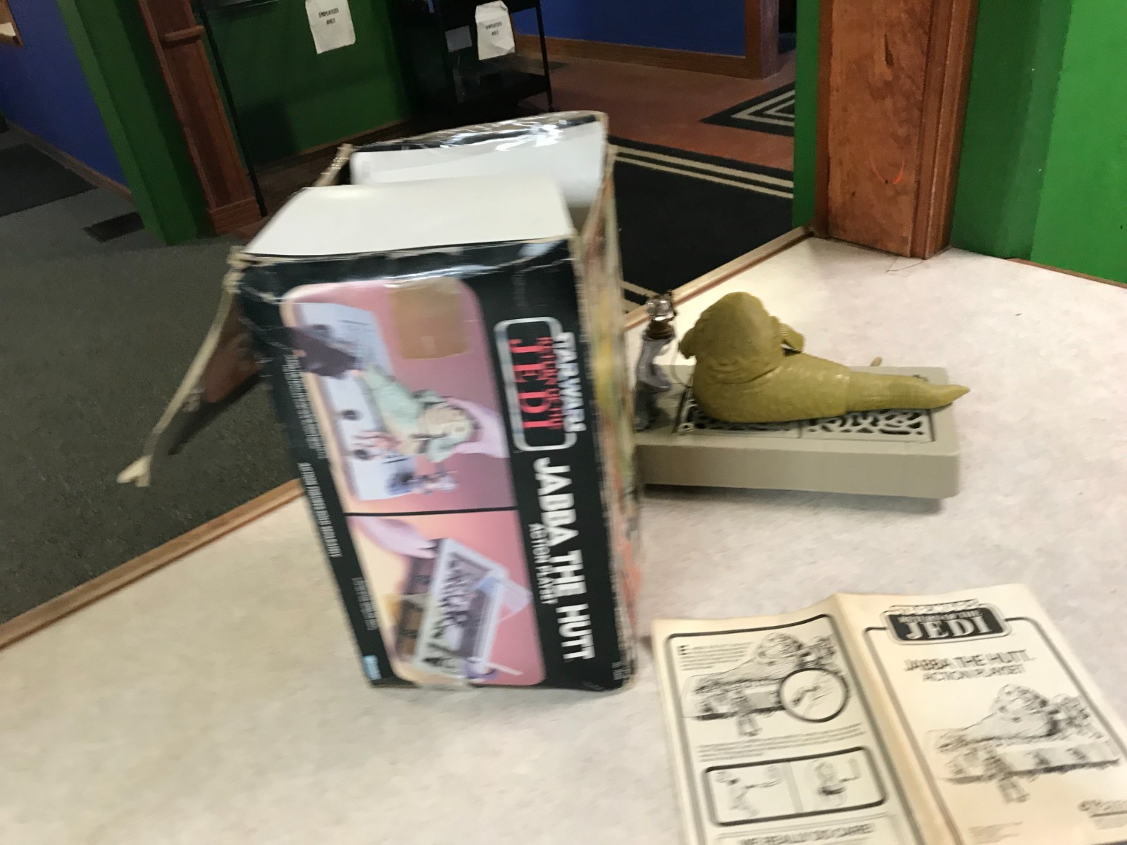 Jabba the Hutt Action Playset sold