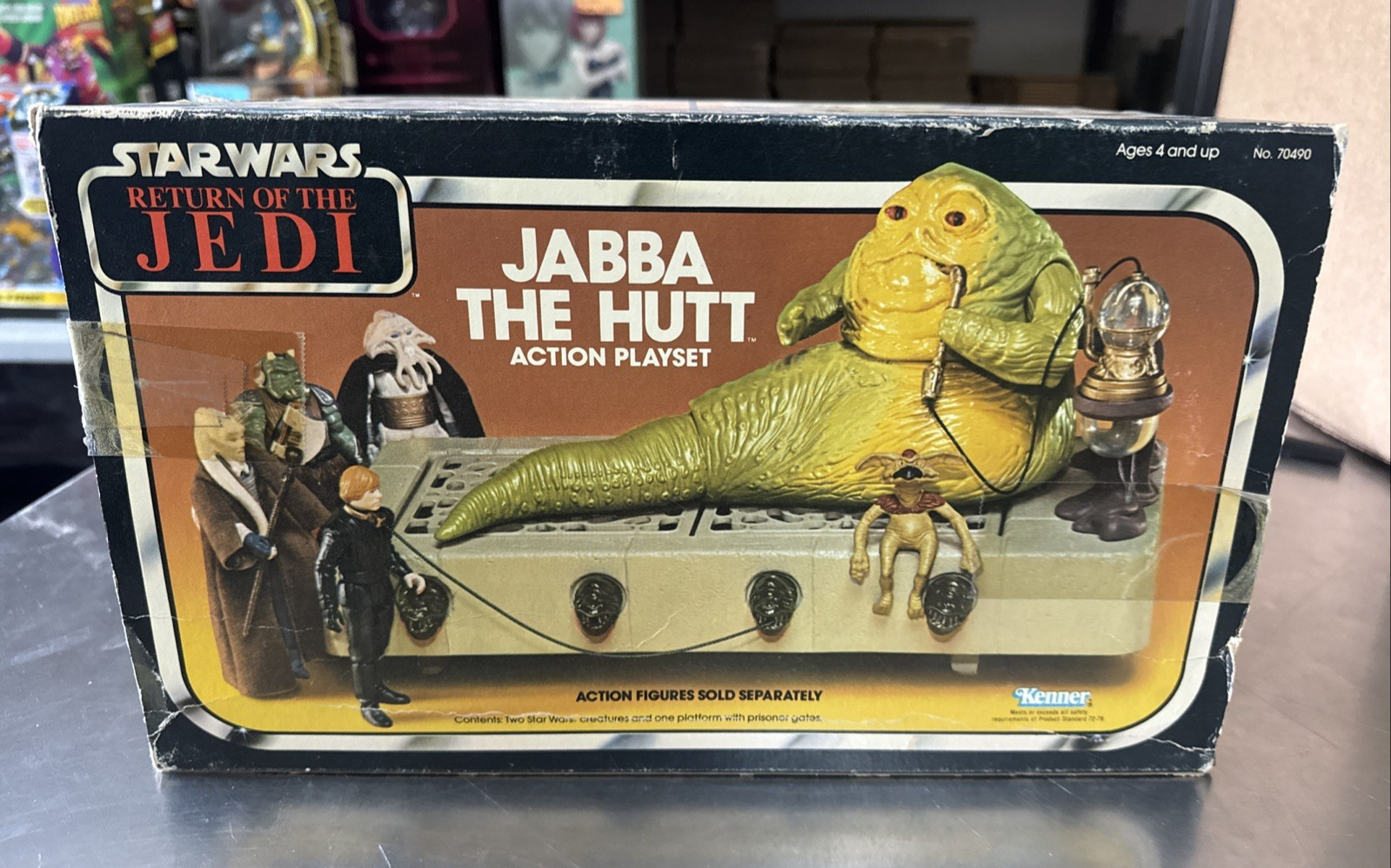 Jabba the Hutt Action Playset sold