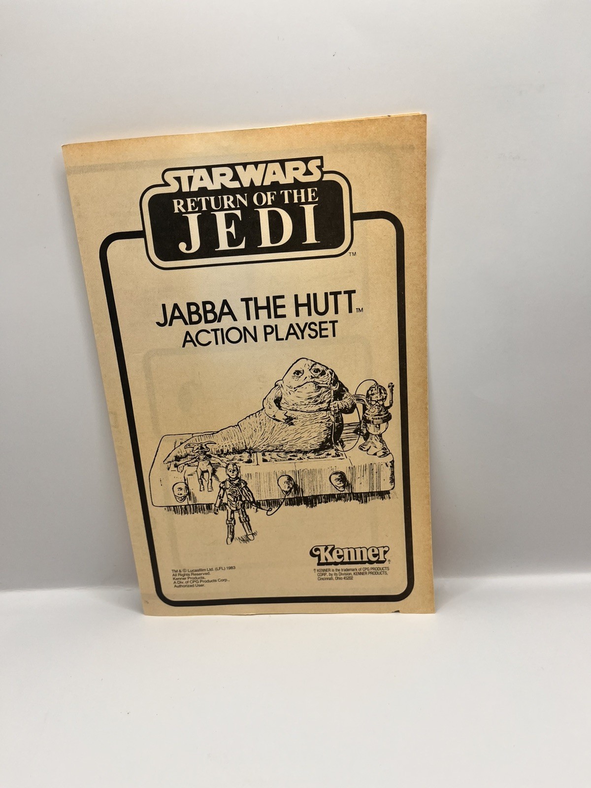 Jabba the Hutt Action Playset sold
