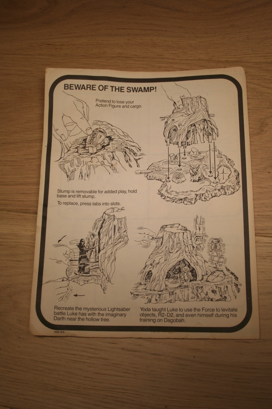 Dagobah Action Playset sold