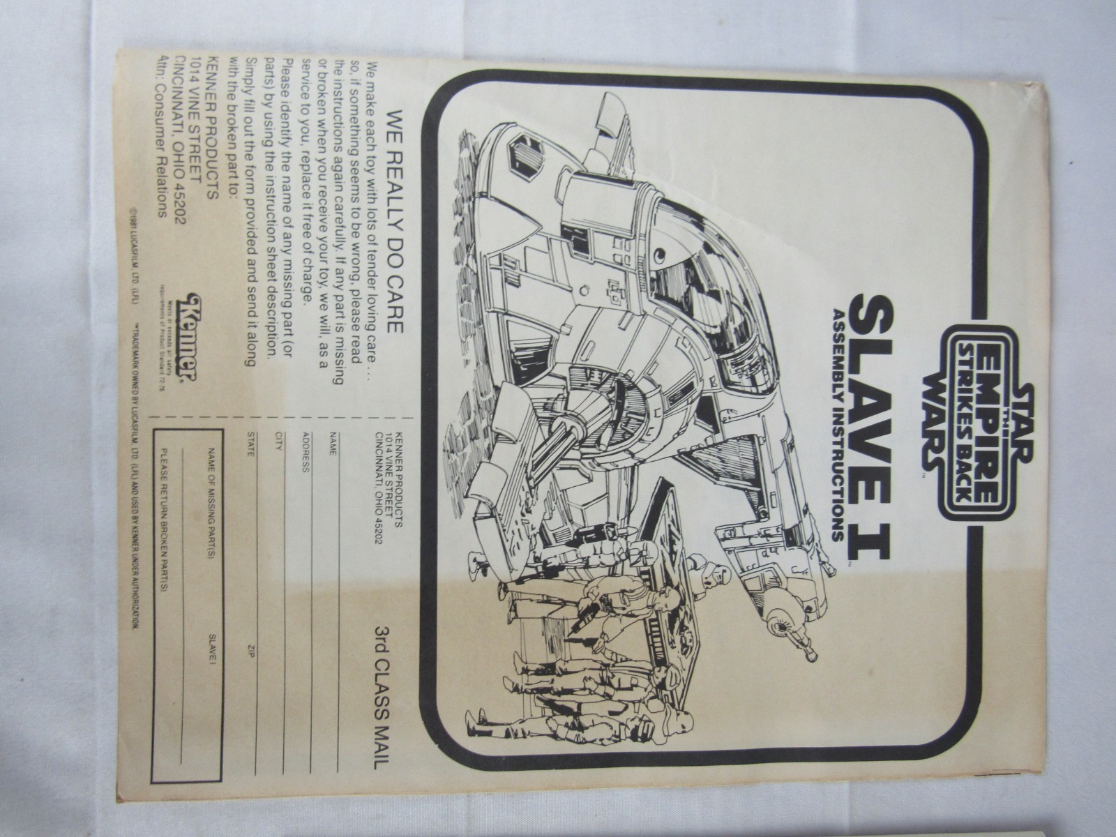 Slave 1 (Boba Fett's Spaceship) sold