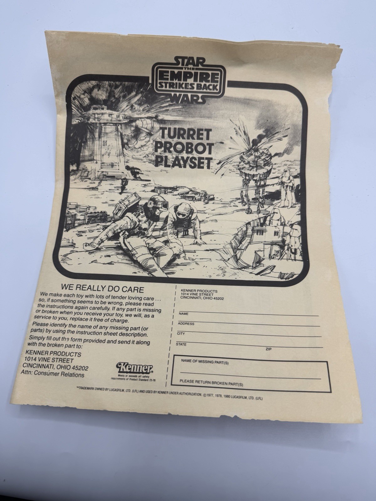 Turret Probot Playset sold