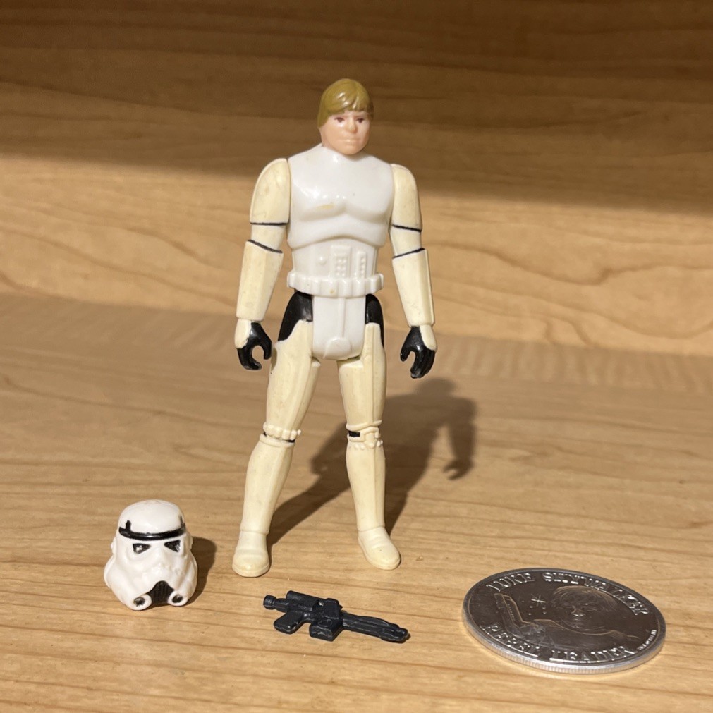 Luke Skywalker (Imperial Stormtrooper Outfit) sold