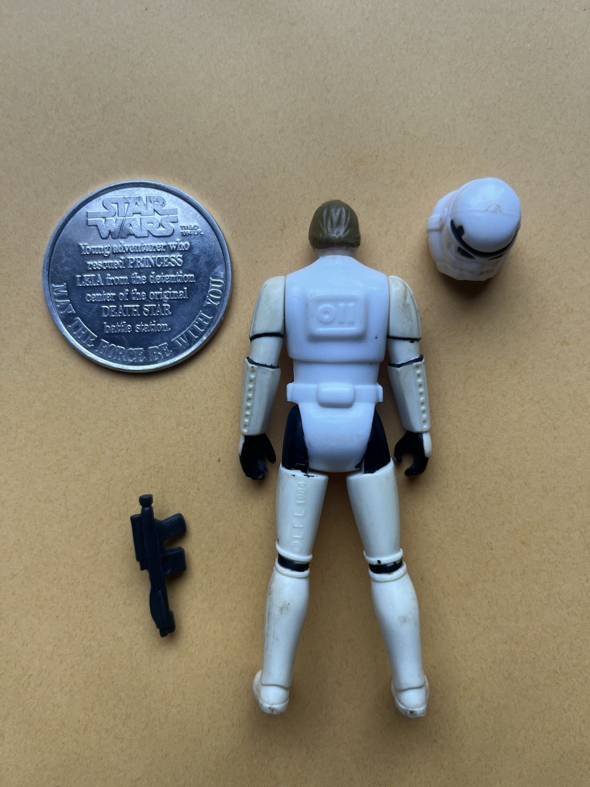 Luke Skywalker (Imperial Stormtrooper Outfit) sold