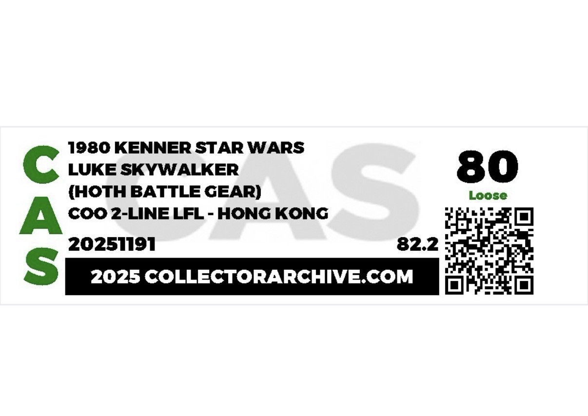 Luke Skywalker (Hoth Battle Gear) sold