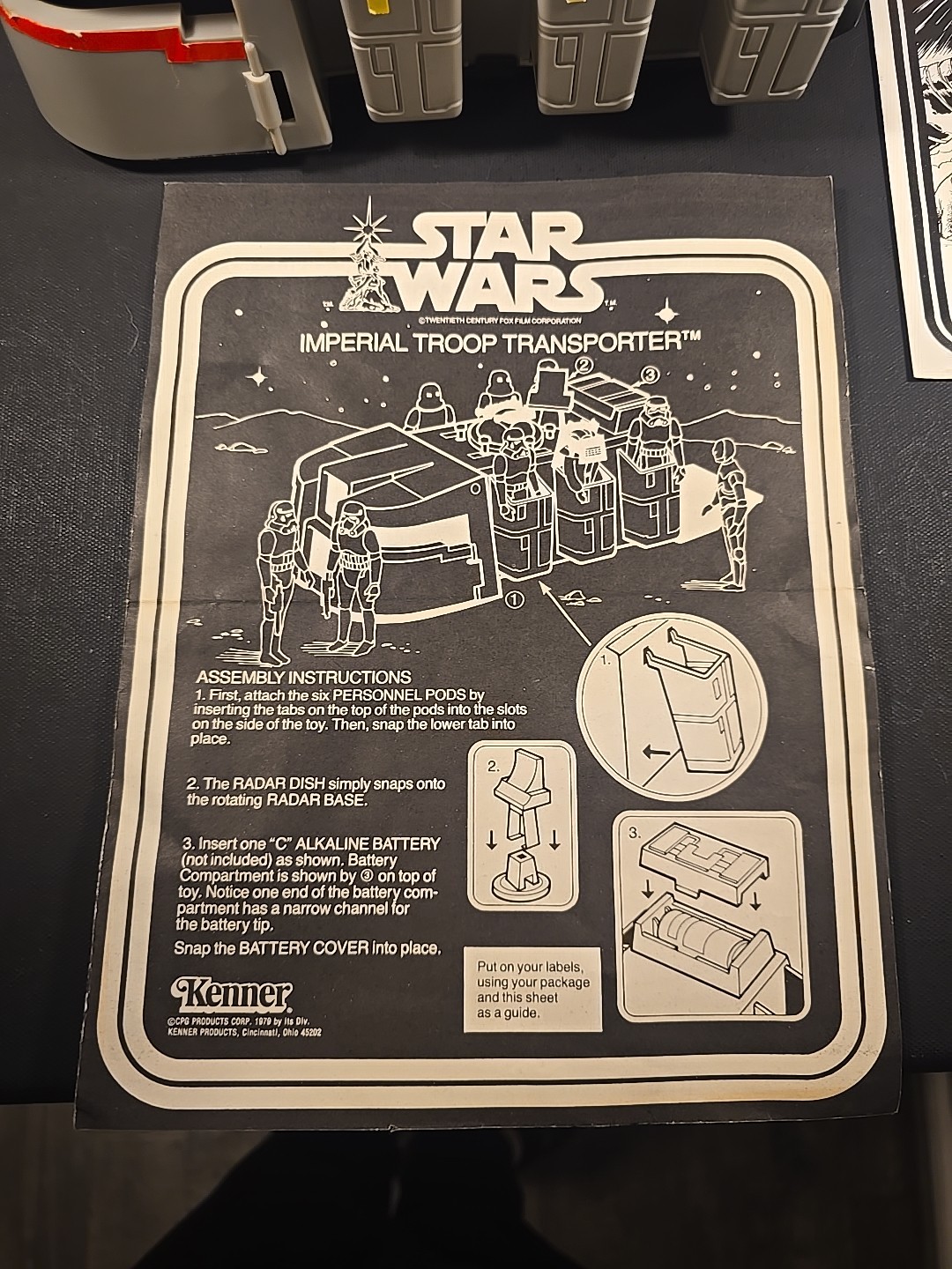 Imperial Troop Transporter (with sound) sold