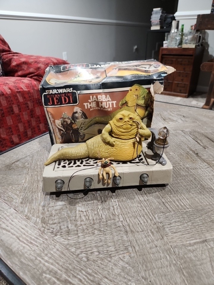 Jabba the Hutt Action Playset sold