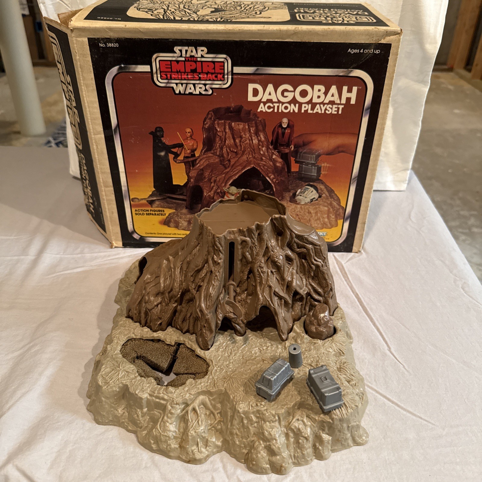 Dagobah Action Playset sold