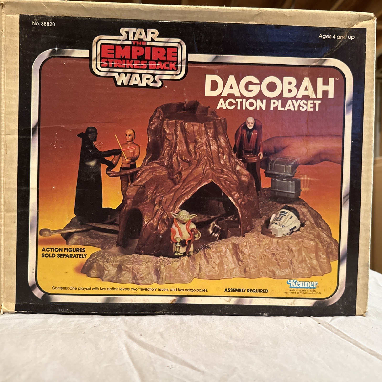 Dagobah Action Playset sold