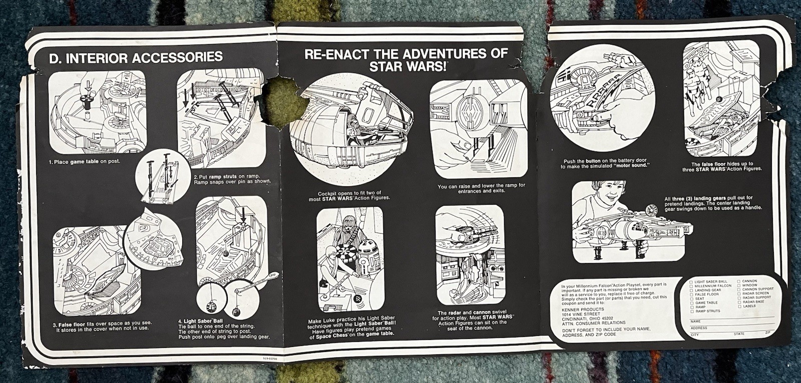 Millennium Falcon sold