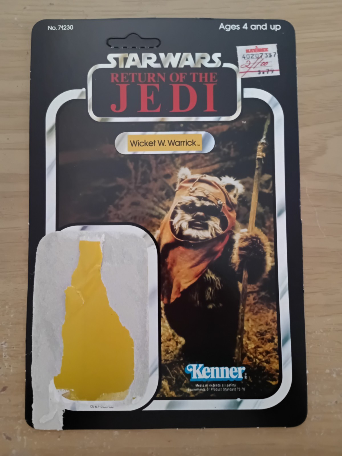 Wicket W. Warrick sold