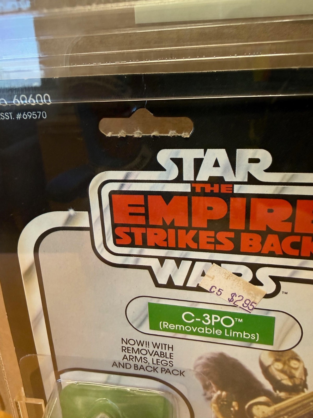 C-3PO (See-Threepio)  with removable limbs sold