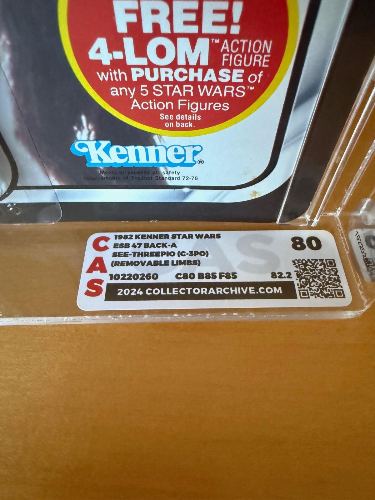 C-3PO (See-Threepio)  with removable limbs sold