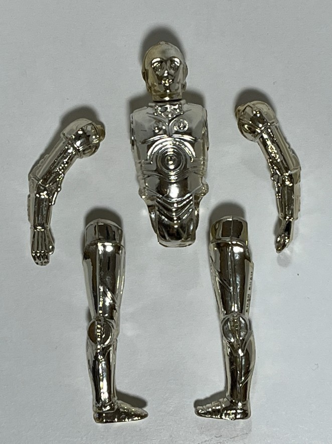 C-3PO (See-Threepio)  with removable limbs sold