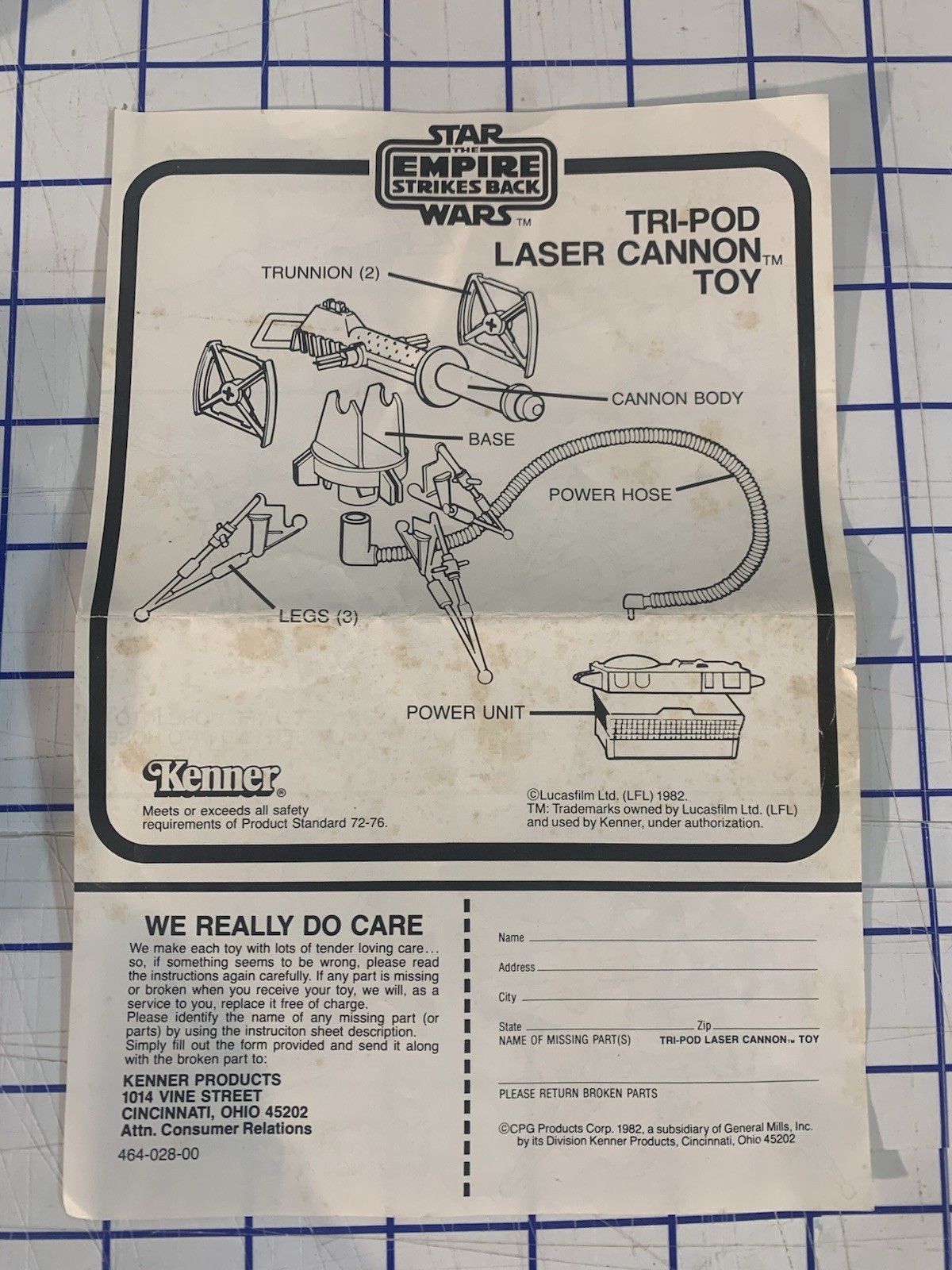 Tri-Pod Laser Cannon sold